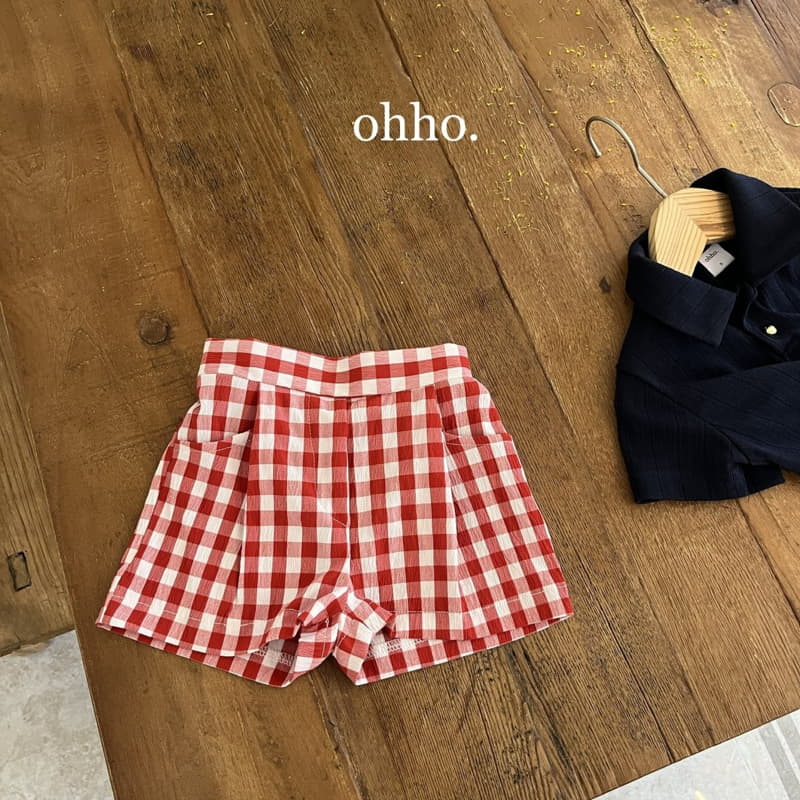 Ohho - Korean Children Fashion - #magicofchildhood - Summer Check Pants - 10