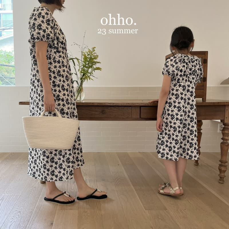 Ohho - Korean Children Fashion - #minifashionista - Marang One-piece with Mom - 10