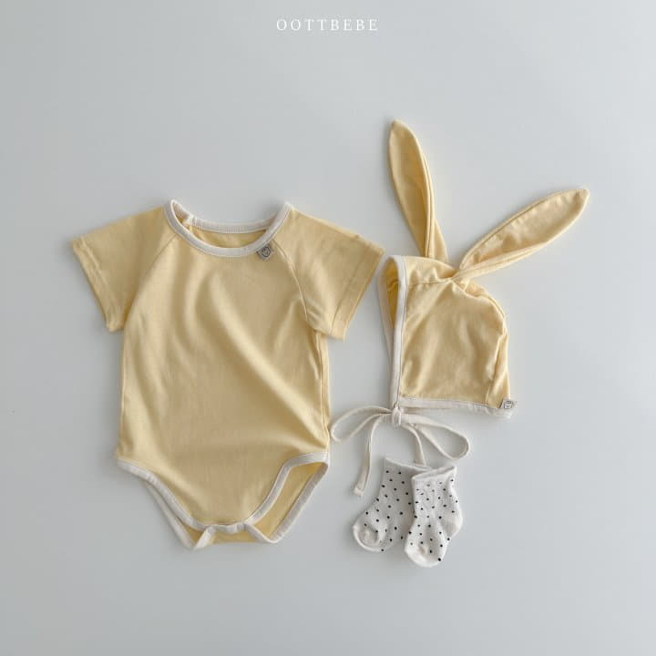 Oott Bebe - Korean Baby Fashion - #babyboutiqueclothing - Dream Modal Bodysuit - 10