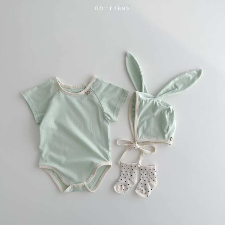 Oott Bebe - Korean Baby Fashion - #babyclothing - Dream Modal Bodysuit - 11