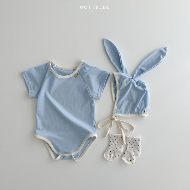 Oott Bebe - Korean Baby Fashion - #babyfashion - Dream Modal Bodysuit - 12