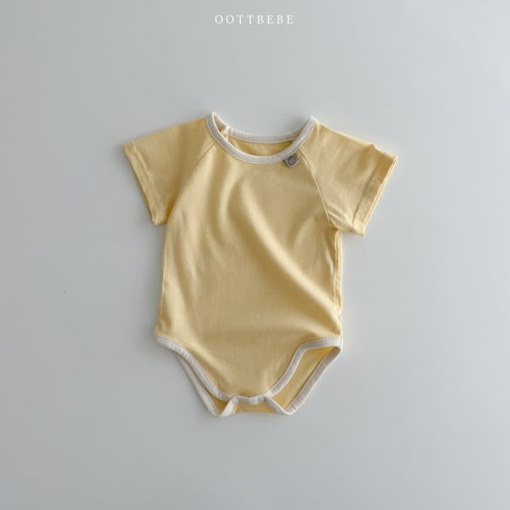 Oott Bebe - Korean Baby Fashion - #babyoutfit - Dream Modal Bodysuit - 4