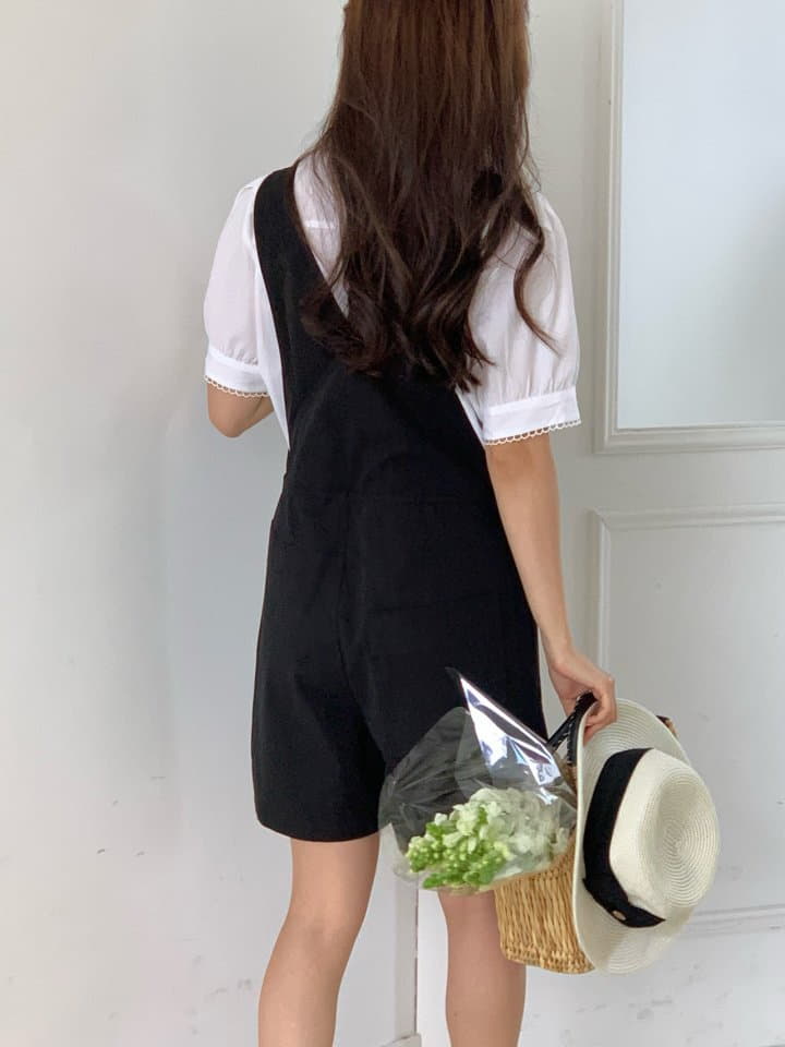 Osense - Korean Women Fashion - #momslook - Eco Dungarees - 9