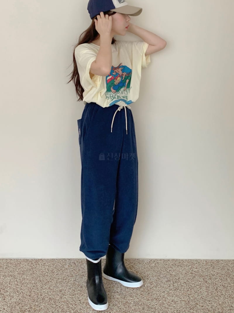 Our Moment - Korean Women Fashion - #momslook - Terry Pants - 8