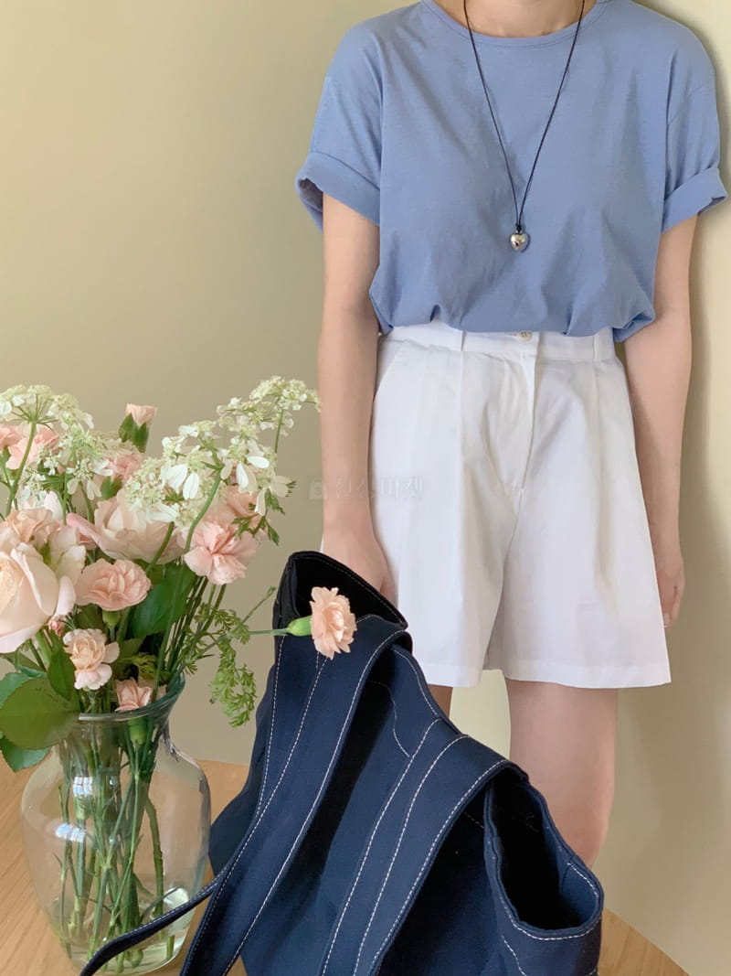 Our Moment - Korean Women Fashion - #momslook - And Linen Tee - 4