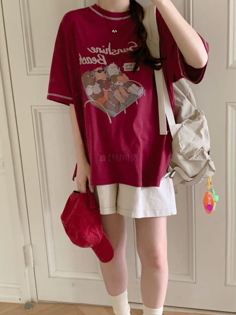 Our Moment - Korean Women Fashion - #womensfashion - Sun Beach Tee - 11