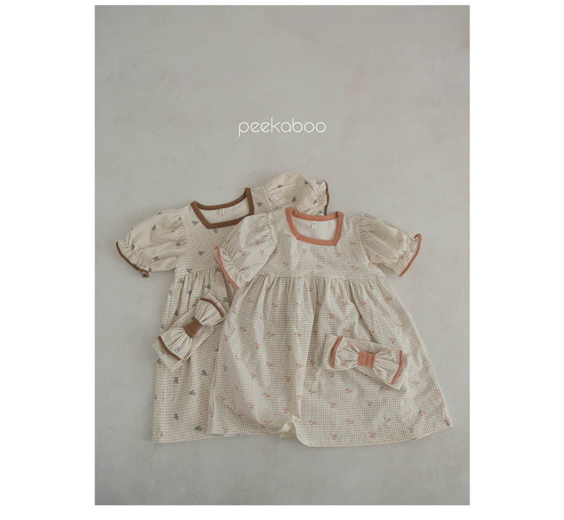 Peekaboo - Korean Children Fashion - #childofig - Berry One-piece - 6