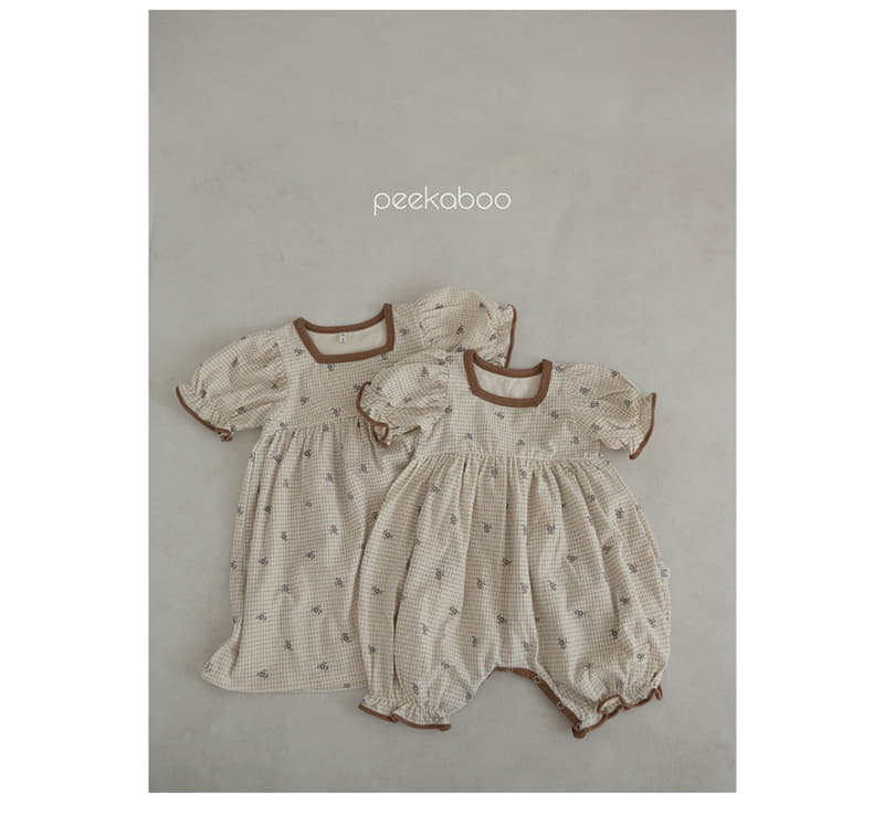 Peekaboo - Korean Children Fashion - #stylishchildhood - Berry One-piece - 5