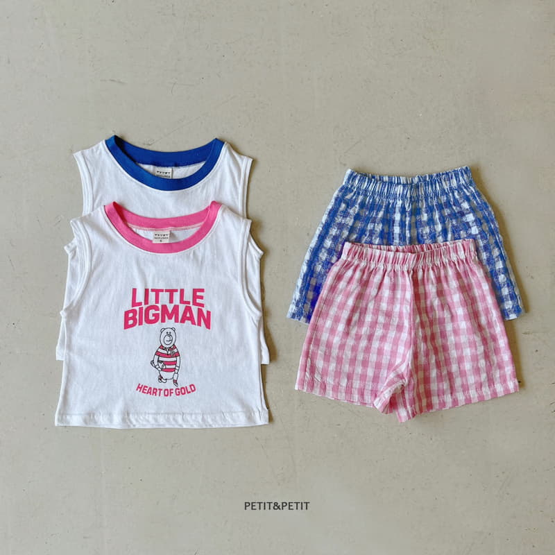 Petit & Petit - Korean Children Fashion - #Kfashion4kids - Little Bear  Top Bottom Set - 6