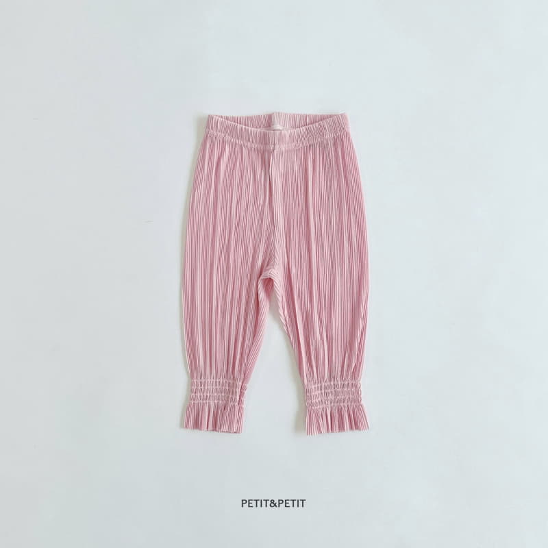 Petit & Petit - Korean Children Fashion - #stylishchildhood - Smocked Pleats Pants - 4