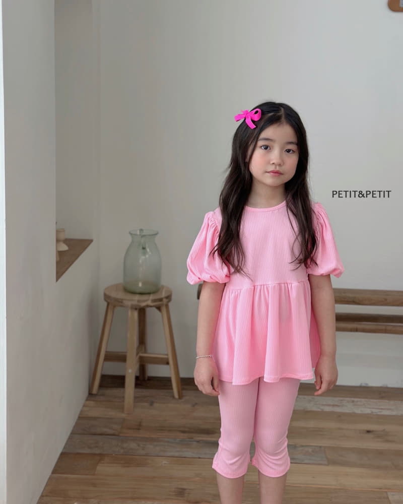 Petit & Petit - Korean Children Fashion - #childofig - Routine Top Bottom Set - 10