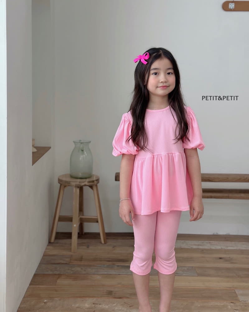 Petit & Petit - Korean Children Fashion - #childofig - Routine Top Bottom Set - 11