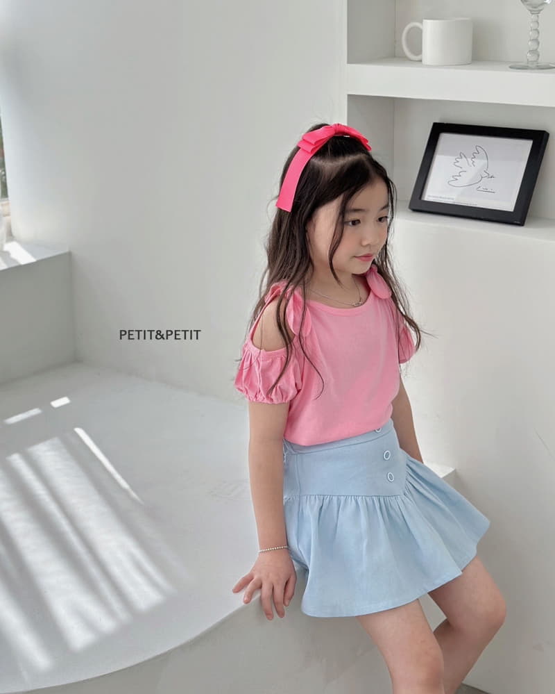 Petit & Petit - Korean Children Fashion - #childofig - Dubble Ribbon Tee - 6