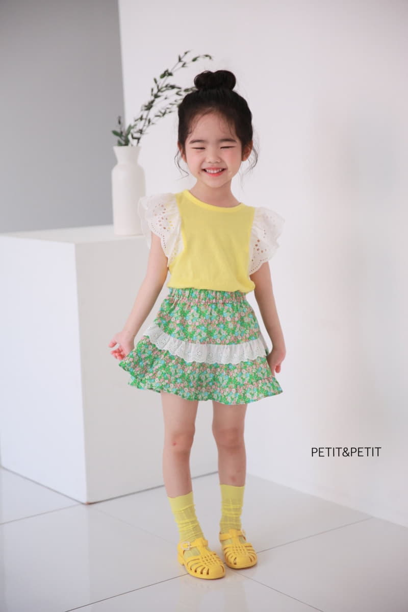 Petit & Petit - Korean Children Fashion - #prettylittlegirls - Nana Lace Tee - 4