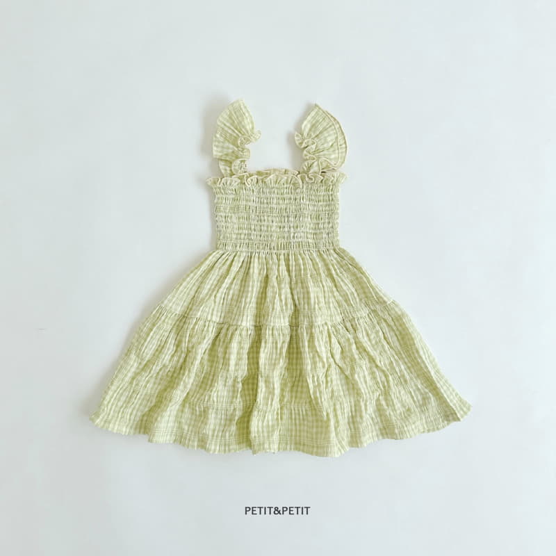 Petit & Petit - Korean Children Fashion - #childofig - Smocked One-piece - 4