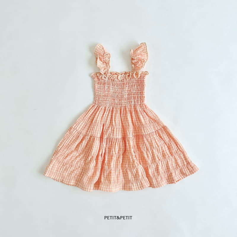 Petit & Petit - Korean Children Fashion - #designkidswear - Smocked One-piece - 5