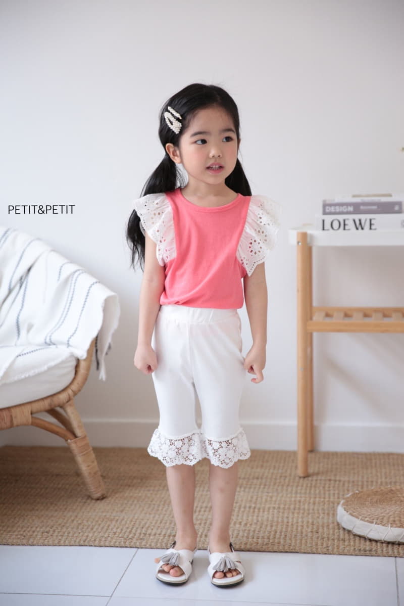 Petit & Petit - Korean Children Fashion - #designkidswear - Nana Lace Tee - 7