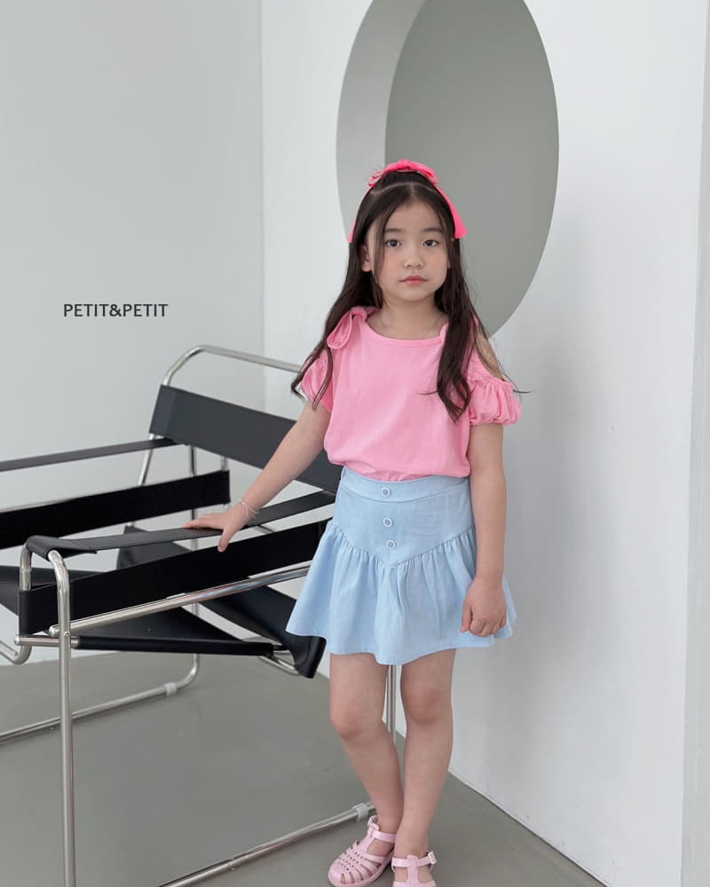 Petit & Petit - Korean Children Fashion - #discoveringself - Dubble Ribbon Tee - 9