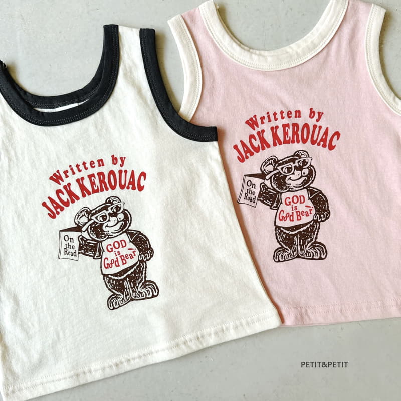 Petit & Petit - Korean Children Fashion - #discoveringself - Good Bear Sleeveless - 7