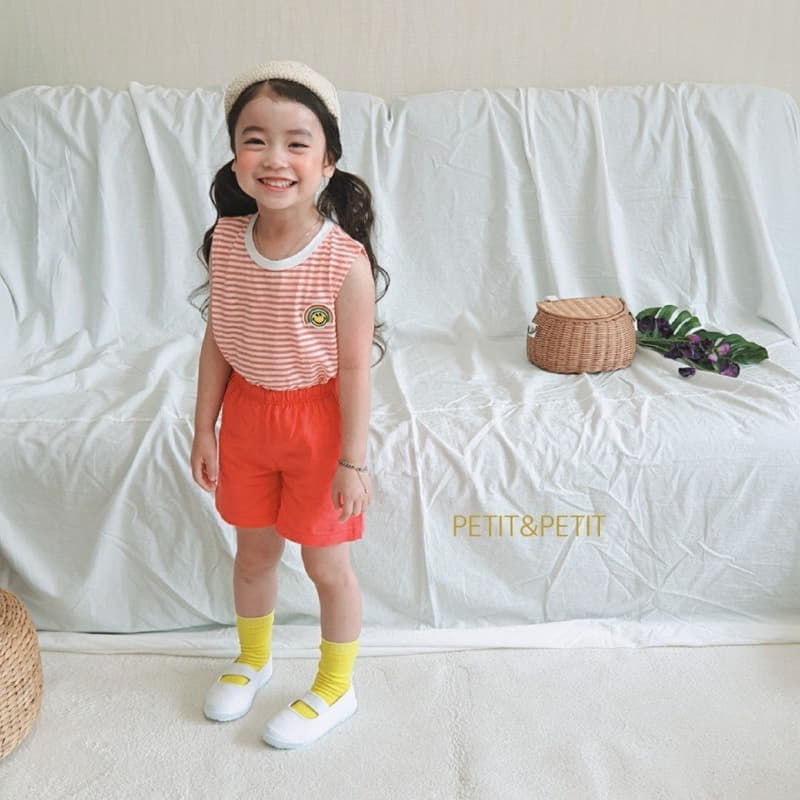 Petit & Petit - Korean Children Fashion - #kidzfashiontrend - Stripes Top Bottom Set - 3