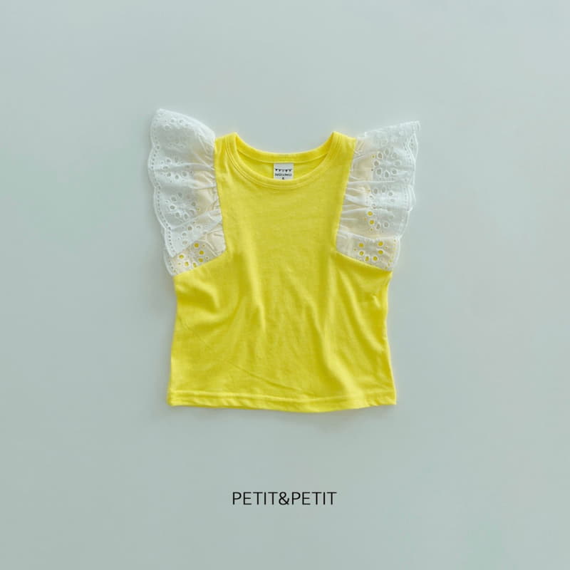 Petit & Petit - Korean Children Fashion - #kidzfashiontrend - Nana Lace Tee - 12