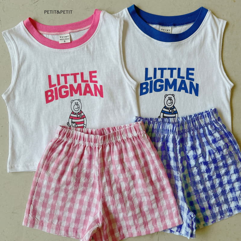 Petit & Petit - Korean Children Fashion - #littlefashionista - Little Bear  Top Bottom Set - 7