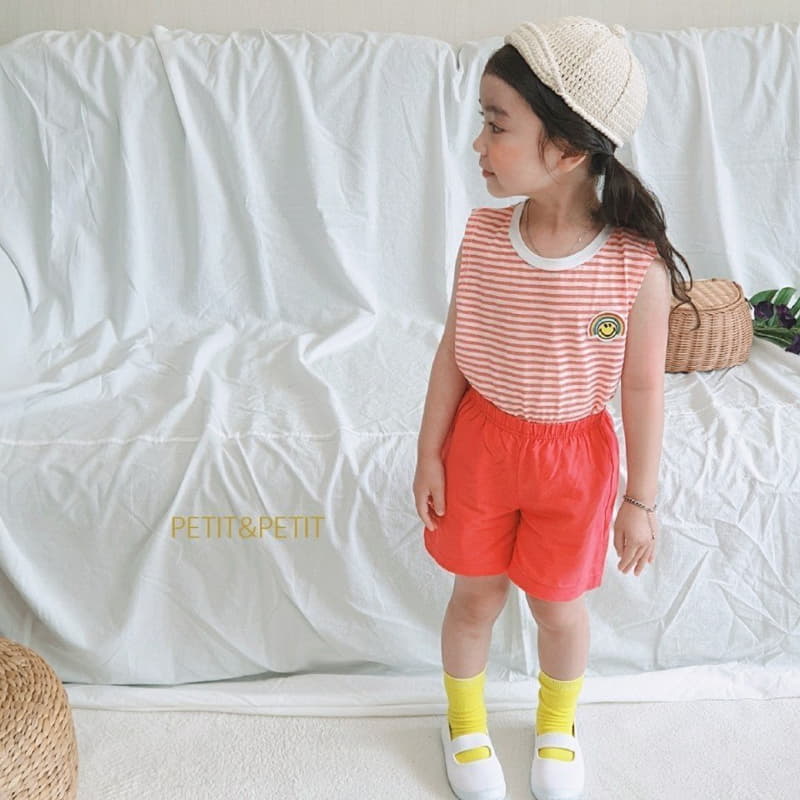 Petit & Petit - Korean Children Fashion - #littlefashionista - Stripes Top Bottom Set - 5