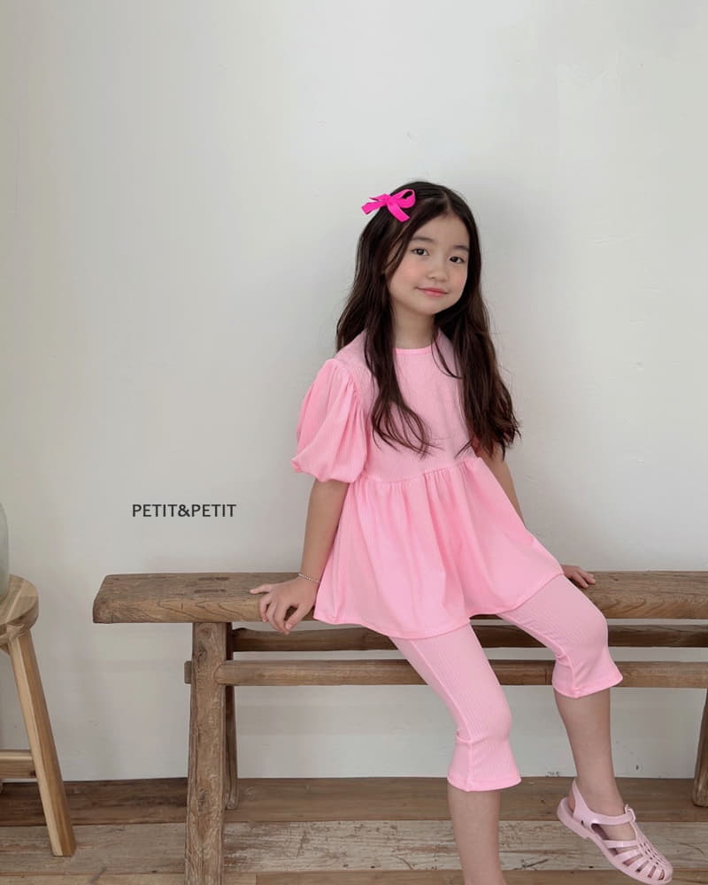 Petit & Petit - Korean Children Fashion - #magicofchildhood - Routine Top Bottom Set - 7