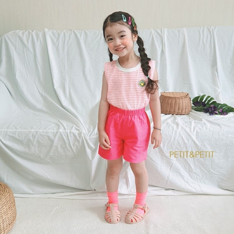 Petit & Petit - Korean Children Fashion - #magicofchildhood - Stripes Top Bottom Set - 6