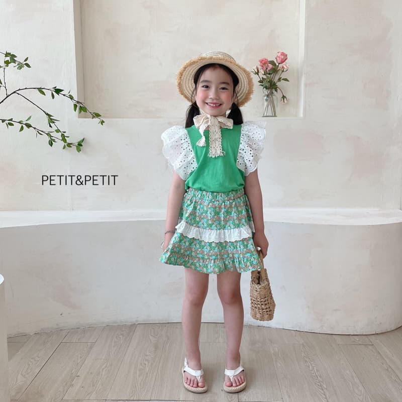 Petit & Petit - Korean Children Fashion - #magicofchildhood - Nana Lace Tee