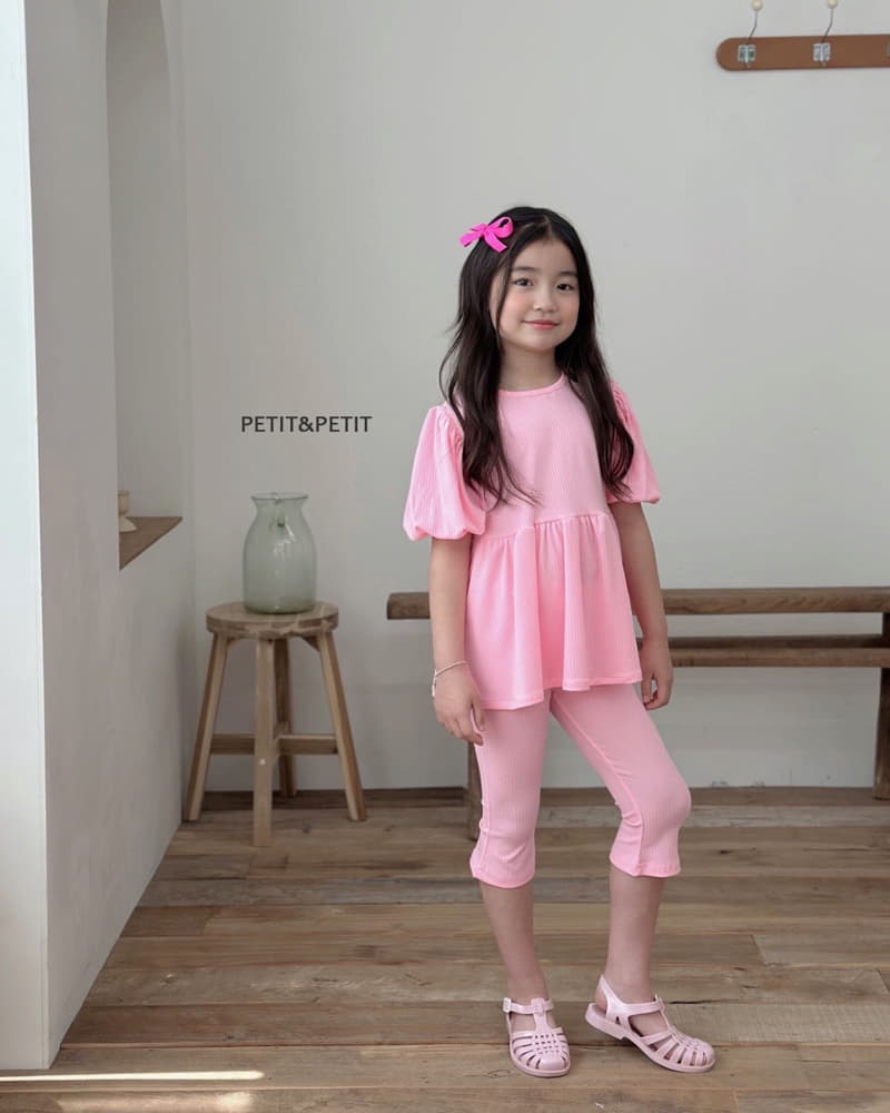 Petit & Petit - Korean Children Fashion - #minifashionista - Routine Top Bottom Set - 8