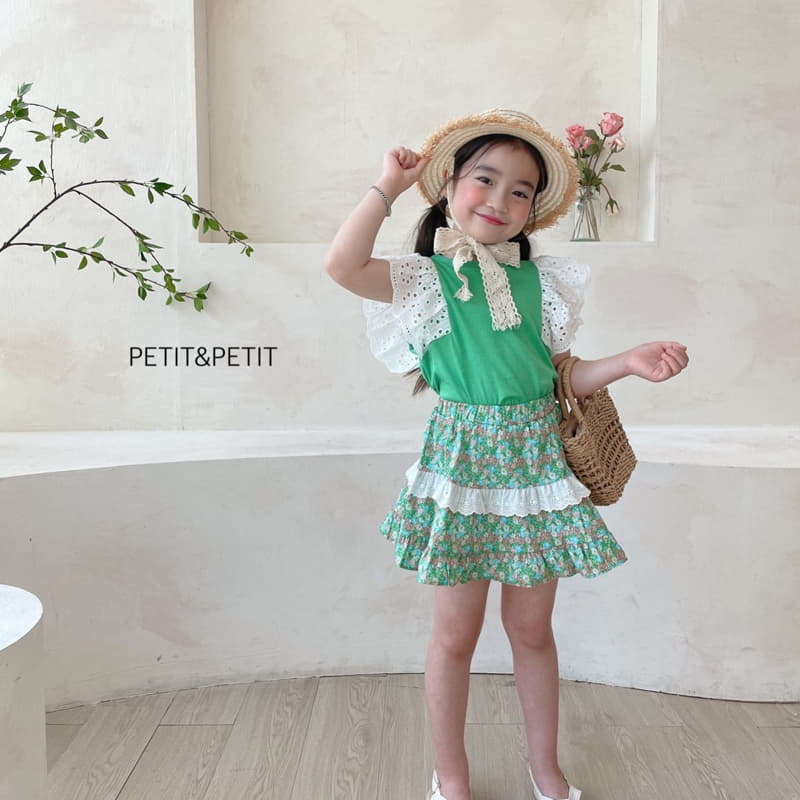 Petit & Petit - Korean Children Fashion - #minifashionista - Nana Lace Tee - 2