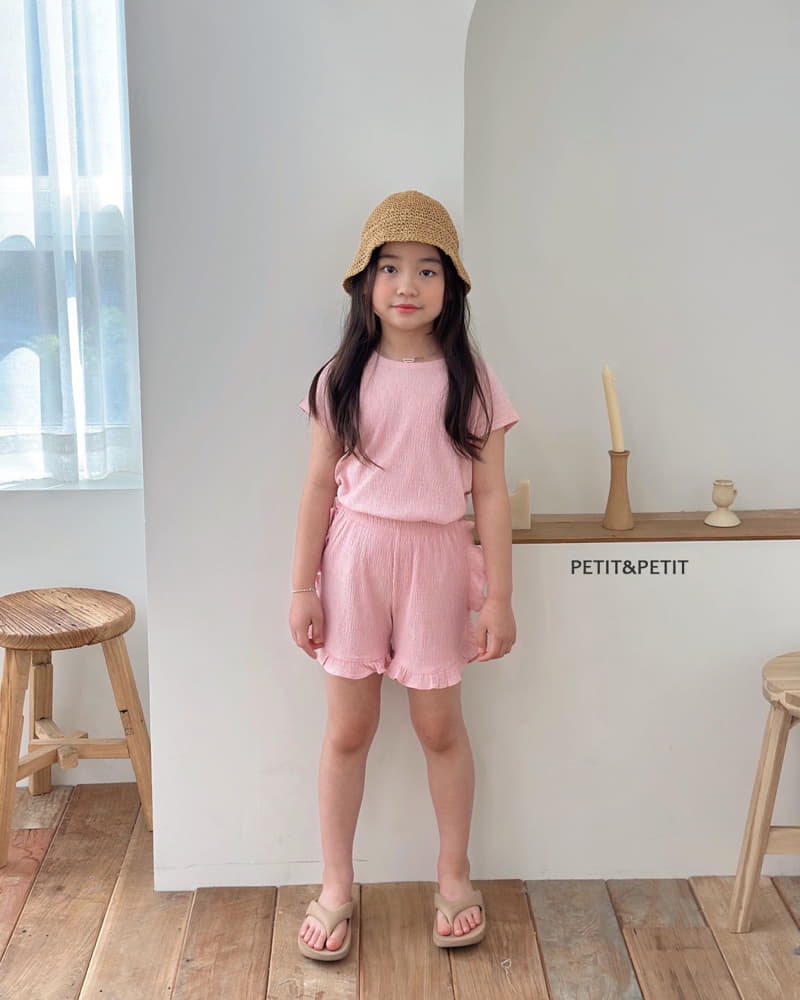 Petit & Petit - Korean Children Fashion - #prettylittlegirls - Momo Frill Top Bottom Set - 11