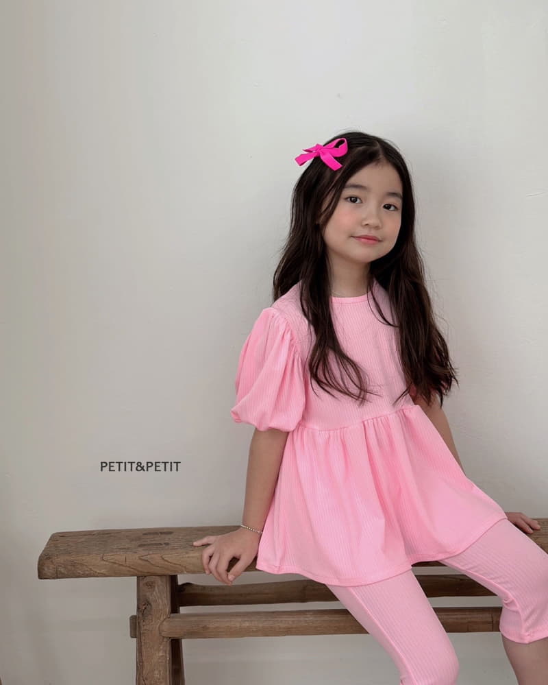 Petit & Petit - Korean Children Fashion - #prettylittlegirls - Routine Top Bottom Set - 9