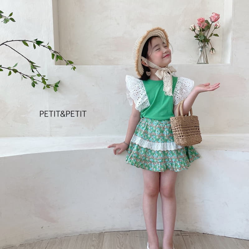 Petit & Petit - Korean Children Fashion - #prettylittlegirls - Nana Lace Tee - 3