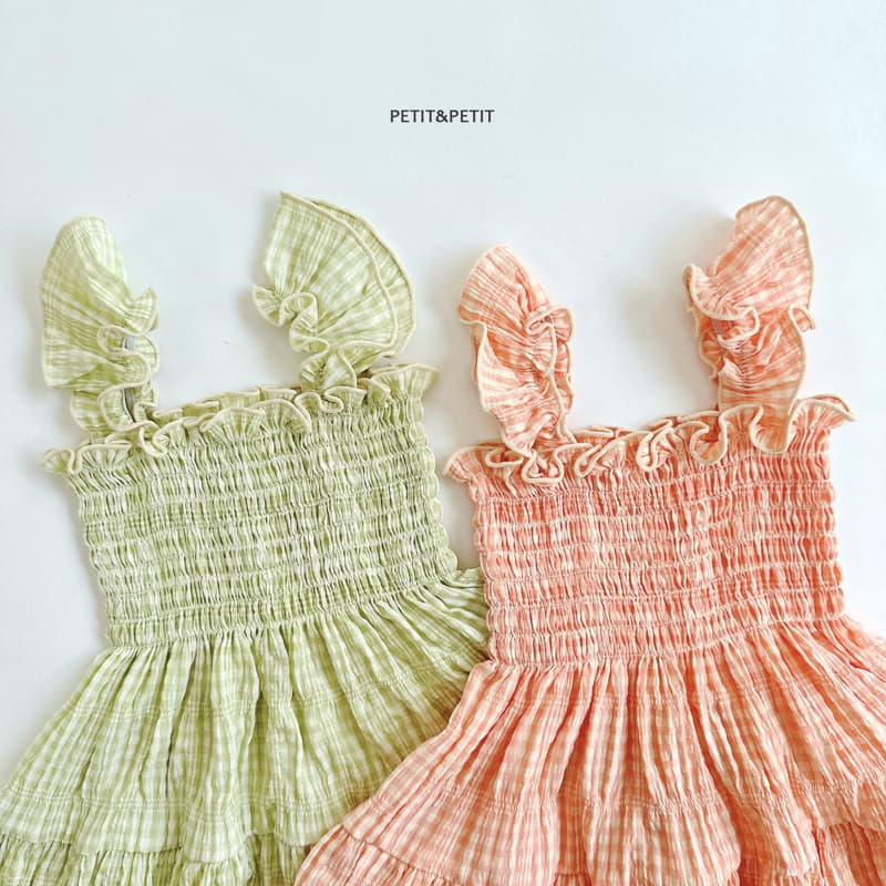 Petit & Petit - Korean Children Fashion - #stylishchildhood - Smocked One-piece - 2