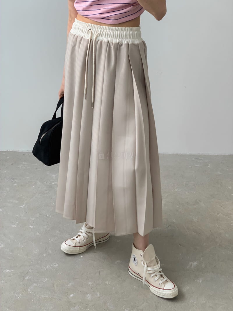 Pin Code - Korean Women Fashion - #momslook - Pearl Romantic Skirt