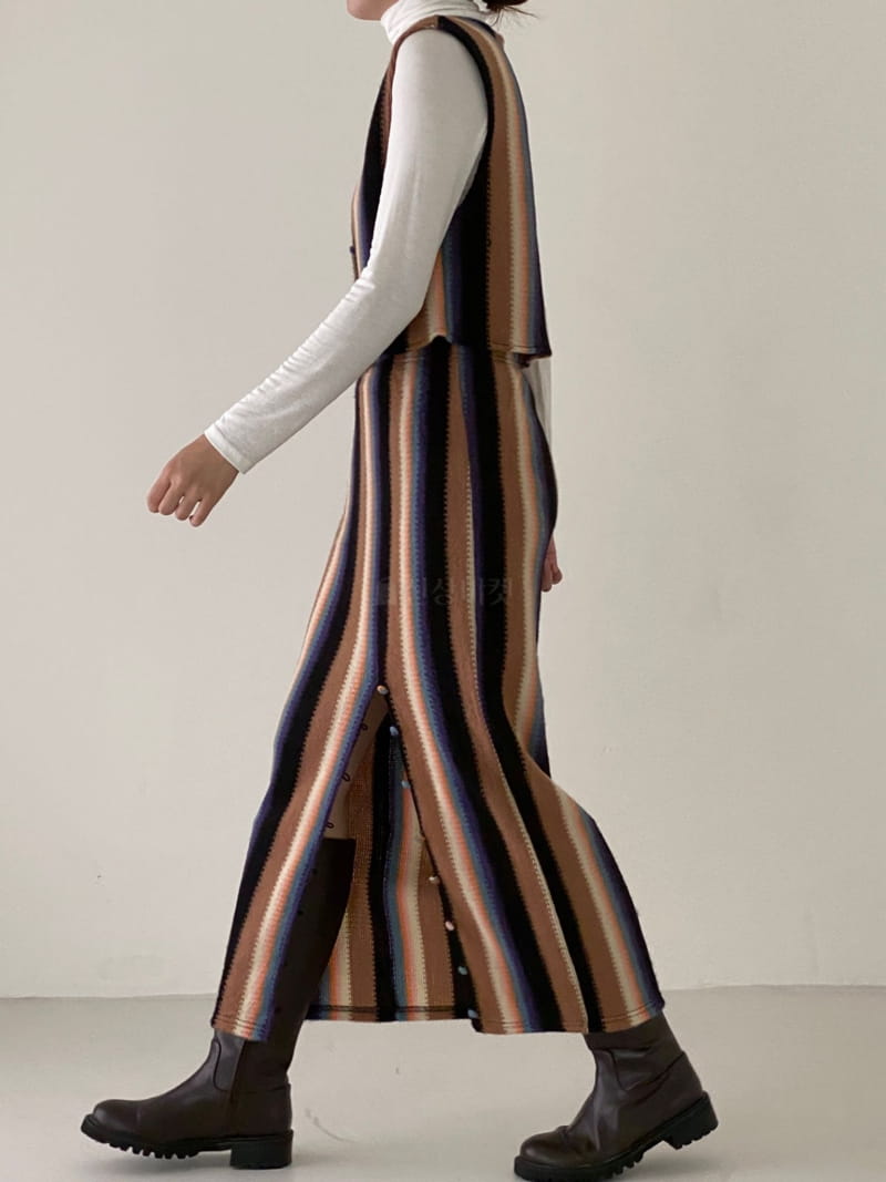 Pin Code - Korean Women Fashion - #momslook - Multi Skirt - 7