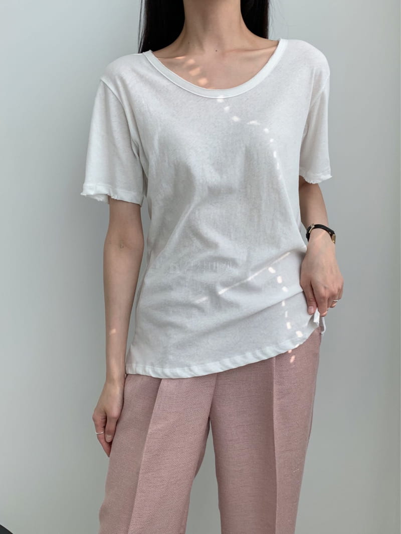 Pin Code - Korean Women Fashion - #momslook - Magaret Tee - 2