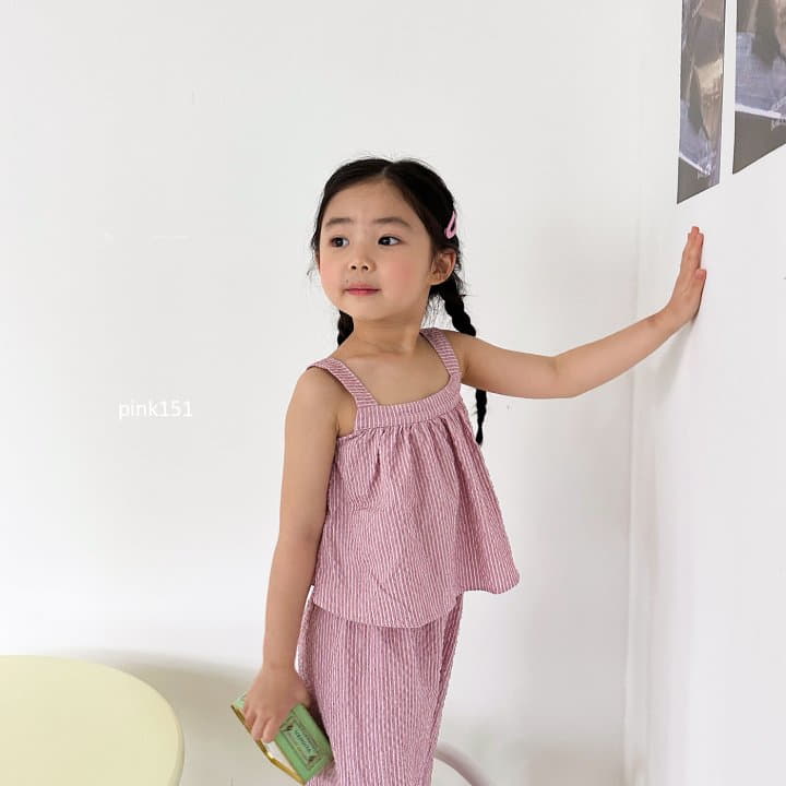 Pink151 - Korean Children Fashion - #designkidswear - Holla Sleeveless Blouse - 9