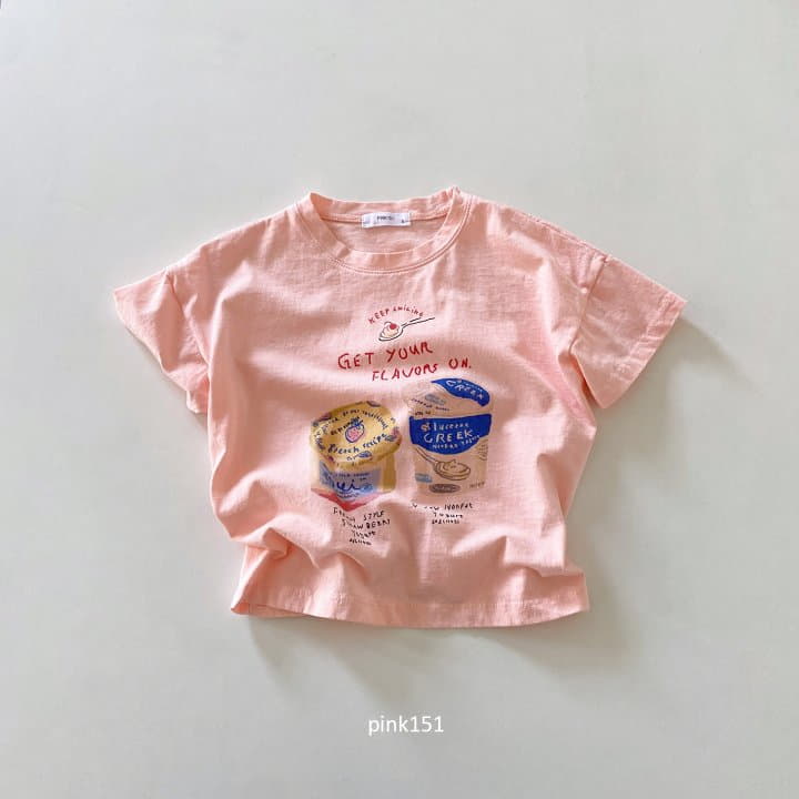 Pink151 - Korean Children Fashion - #designkidswear - Grick Yogurt Tee with Mom - 7