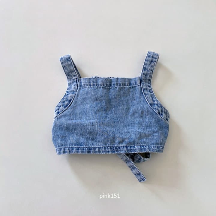 Pink151 - Korean Children Fashion - #kidsstore - Stone Denim Vest - 5