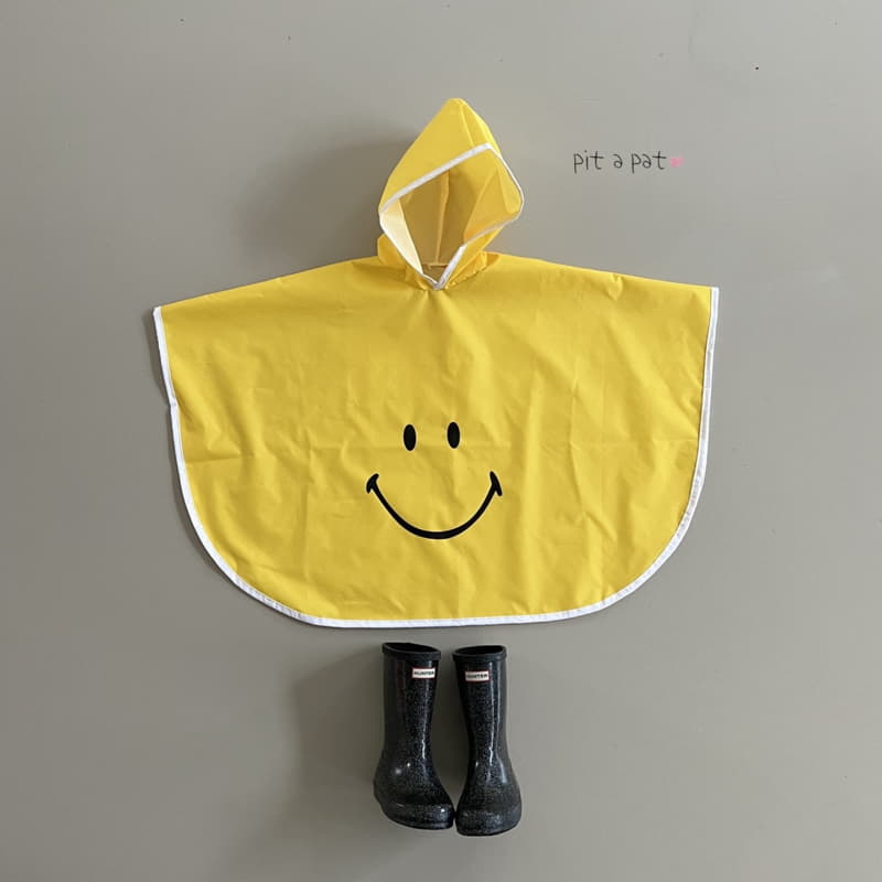 Pitapat - Korean Children Fashion - #Kfashion4kids - Smile Raincoat - 6