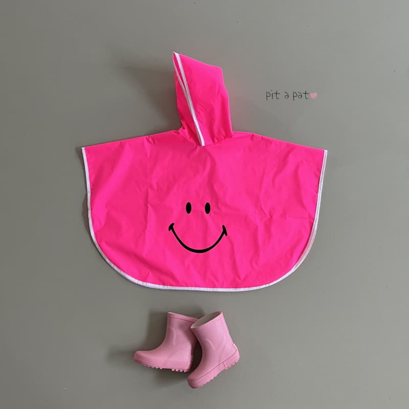 Pitapat - Korean Children Fashion - #kidsshorts - Smile Raincoat - 4