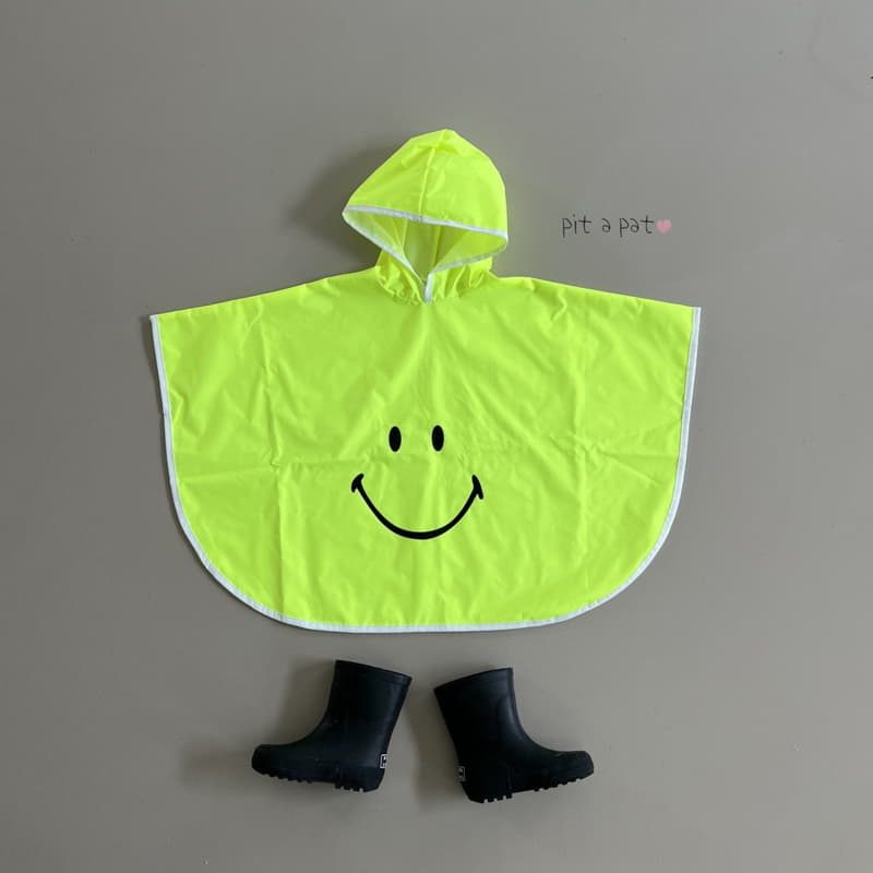 Pitapat - Korean Children Fashion - #kidzfashiontrend - Smile Raincoat - 5