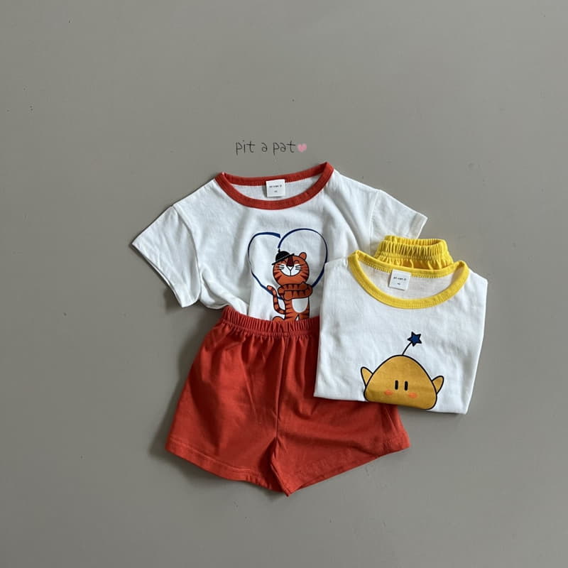 Pitapat - Korean Children Fashion - #Kfashion4kids - HO Dream Top Bottom Set - 4