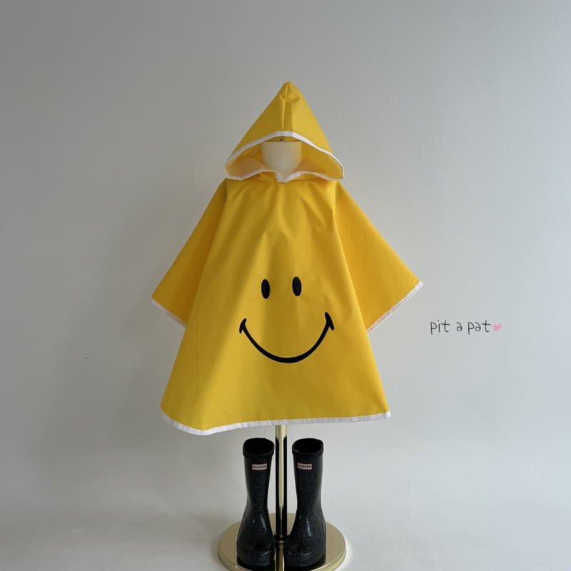 Pitapat - Korean Children Fashion - #magicofchildhood - Smile Raincoat - 8