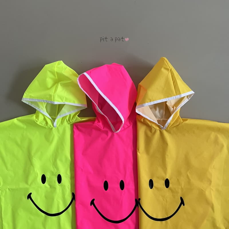 Pitapat - Korean Children Fashion - #prettylittlegirls - Smile Raincoat - 10