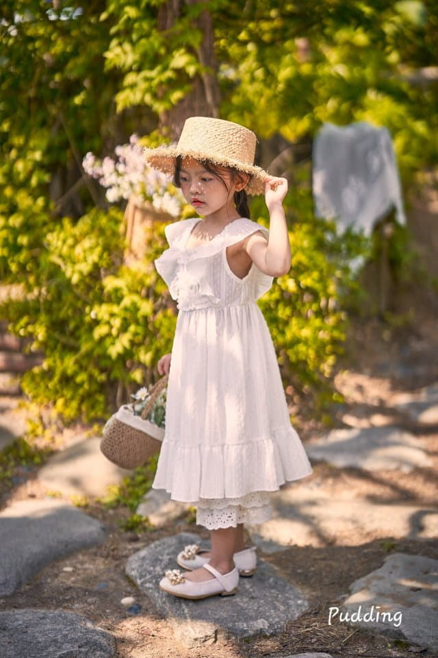 Pudding - Korean Children Fashion - #Kfashion4kids - Frill One-piece - 7