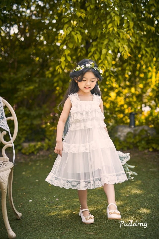 Pudding - Korean Children Fashion - #childofig - Lace One-piece - 11